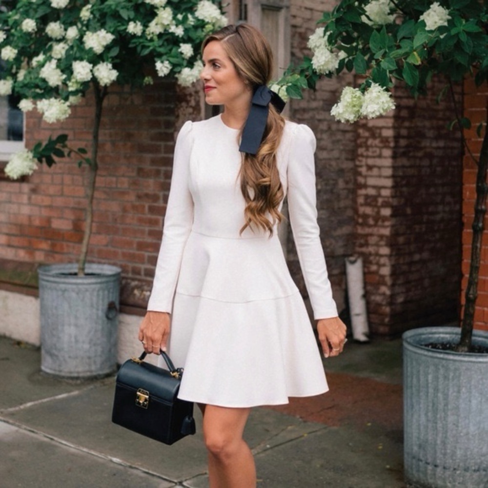 Gal Meets Glam Celeste Dress with Pearls